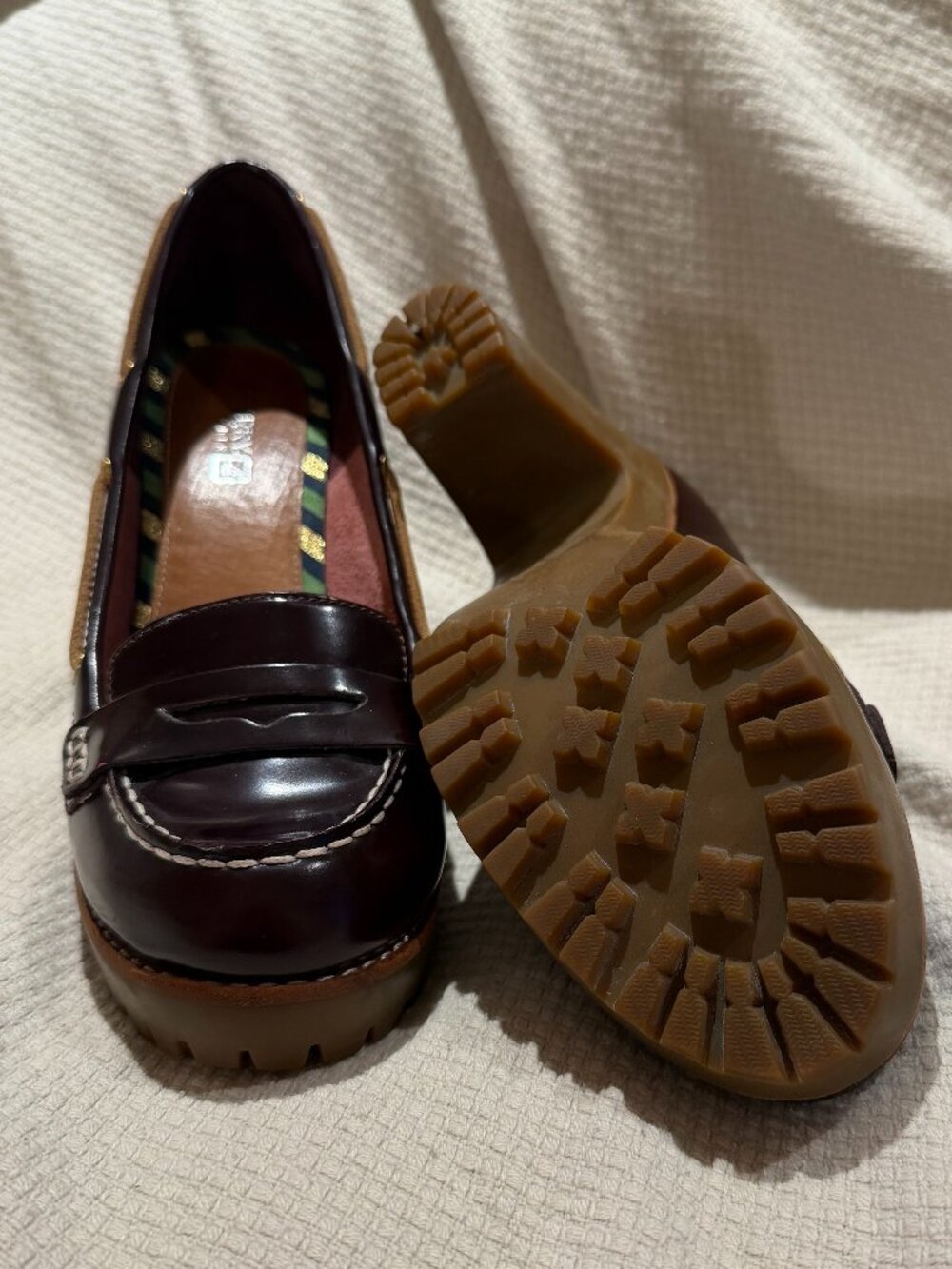 Sperry Top-Sider Patent Leather Heeled Loafer - Picture 4 of 6